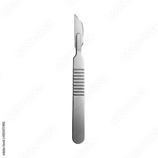 Fototapeta Surgical scalpel isolated on transparent background png
