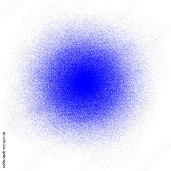 Obraz Abstract Blue Gradient Texture Graphic, abstract blue background with circles