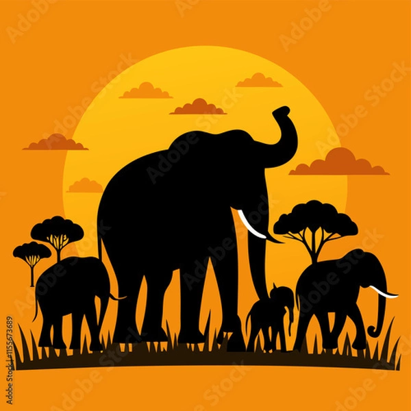 Obraz easter bunny in grass