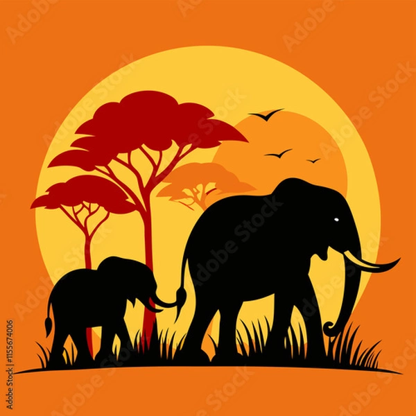 Obraz easter bunny in grass