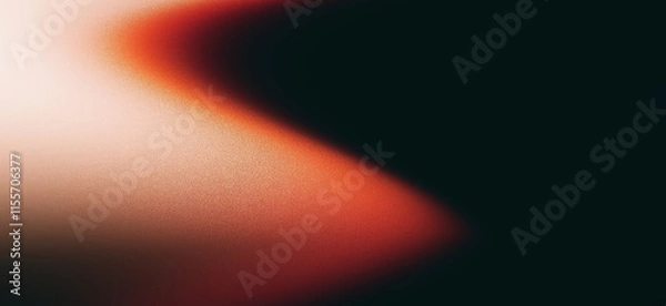 Fototapeta abstract background red orange gold gradient light streaks grainy texture art design mood atmosphere