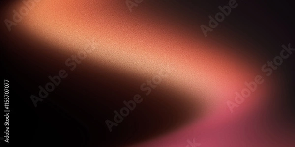 Fototapeta abstract background red orange gold gradient light streaks grainy texture art design mood atmosphere