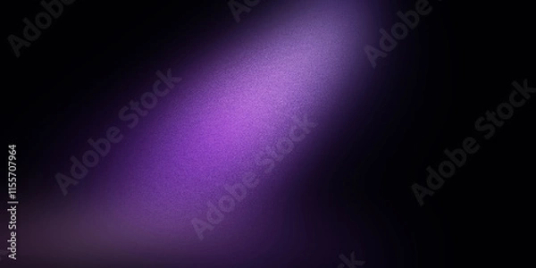 Fototapeta abstract background purple gradient light streaks grainy texture art design mood atmosphere