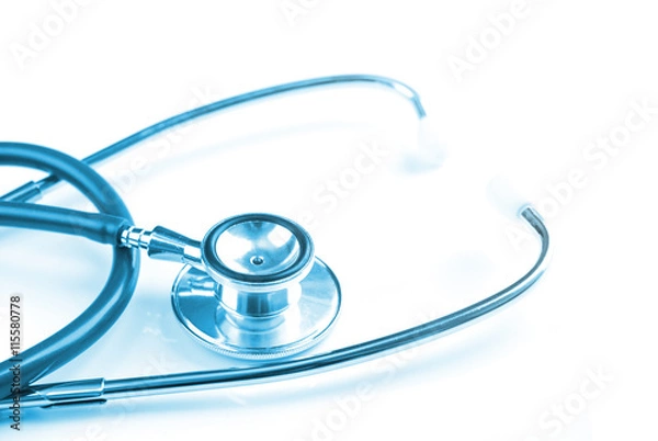 Fototapeta Medical or science with soft light background

