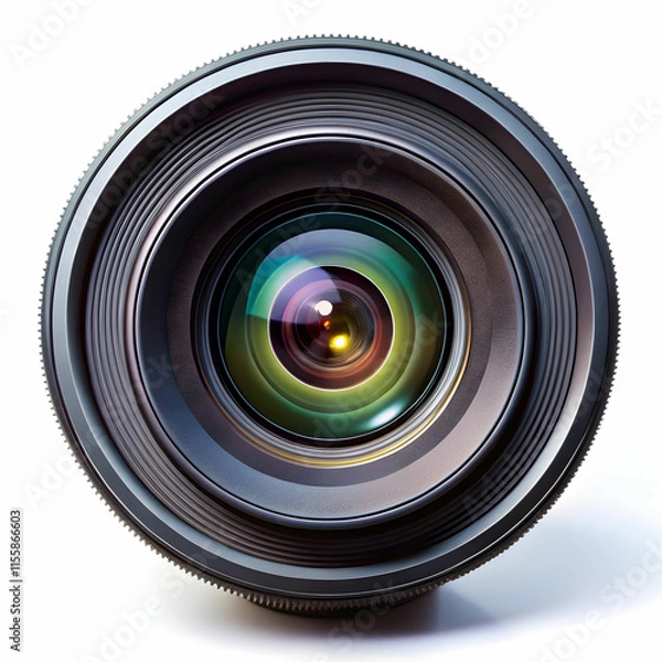Obraz A sleek camera lens designed for precision