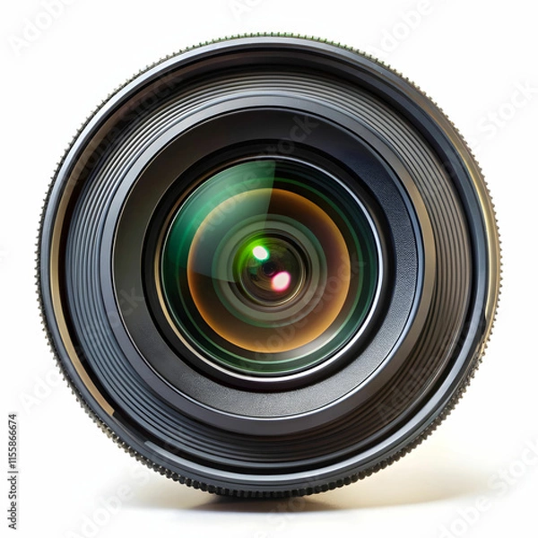 Obraz A sleek camera lens designed for precision