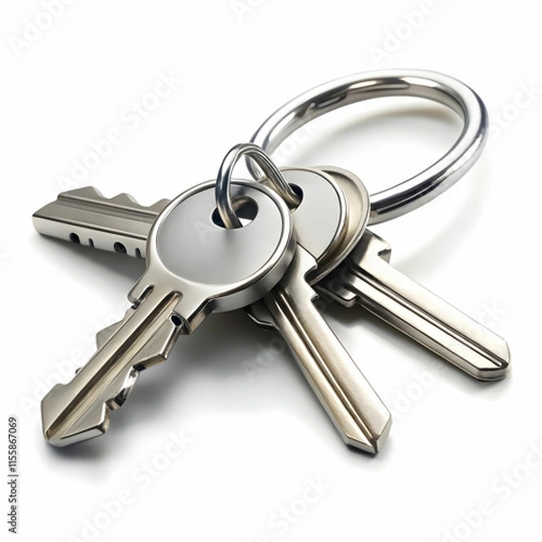 Obraz A compact and stylish keychain