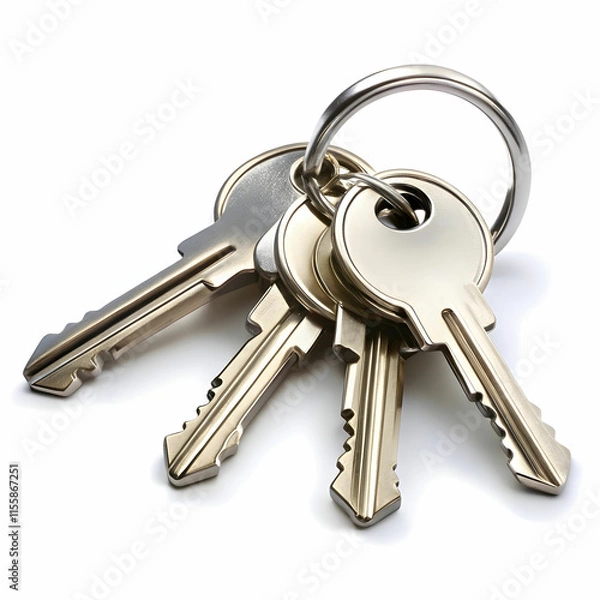 Obraz A compact and stylish keychain