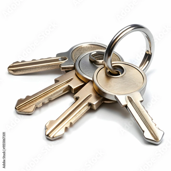 Obraz A compact and stylish keychain