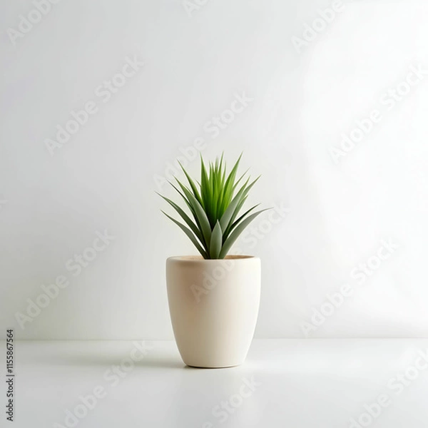 Obraz A simple, elegant minimalist plant