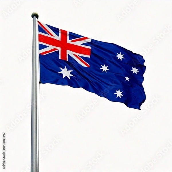 Obraz country flag with clipping path