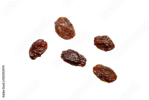 Obraz raisins isolated on white background