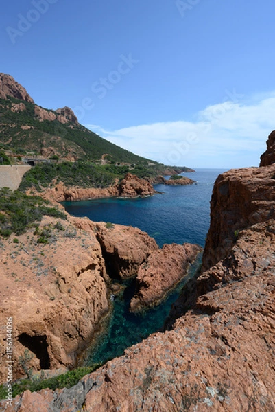 Obraz corniche de l'Estérel