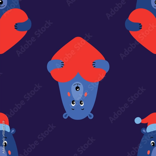 Obraz cartoon monster