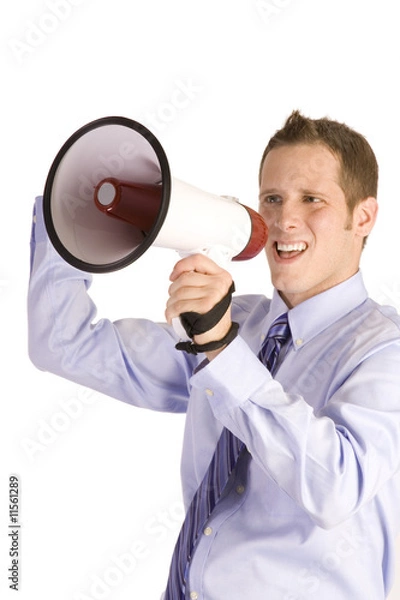 Obraz Business Announcment