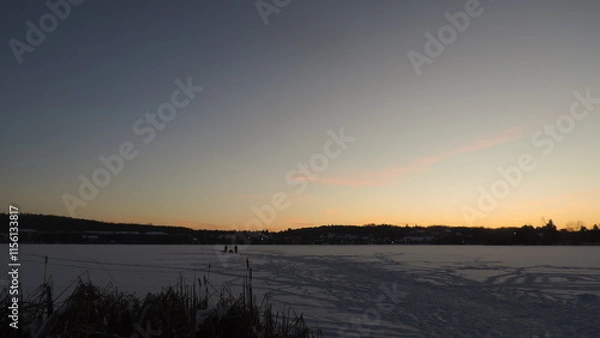 Obraz Hiver au Québec