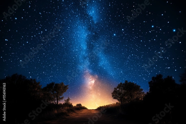 Obraz Le ciel étoilé