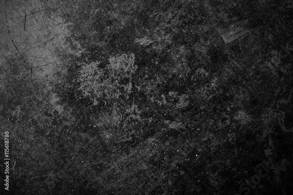 Obraz Black metal surface for background. Toned