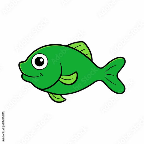 Fototapeta cartoon fish 
