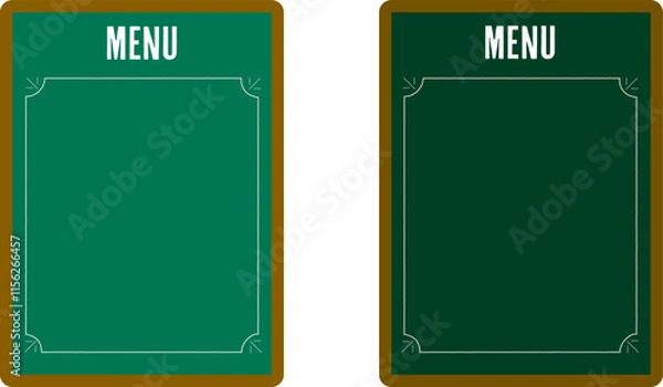 Obraz カフェの黒板