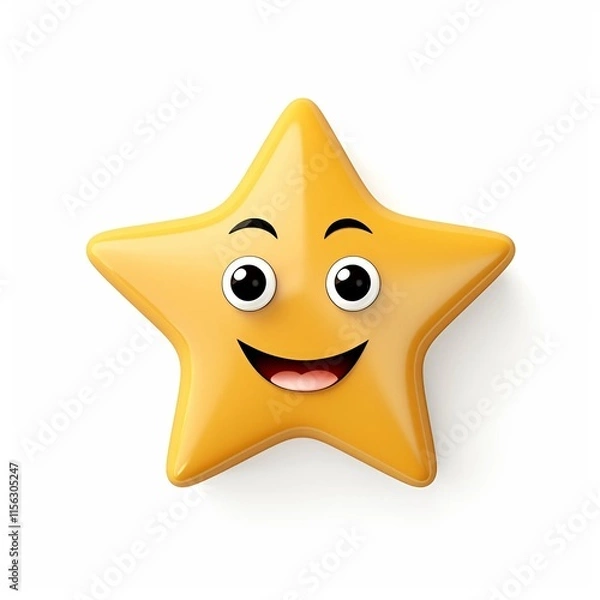 Obraz smiley face with a smile