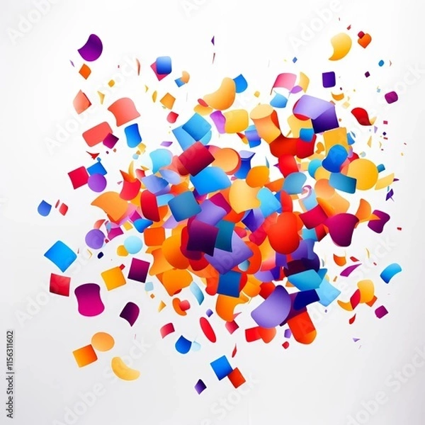 Obraz abstract colorful background