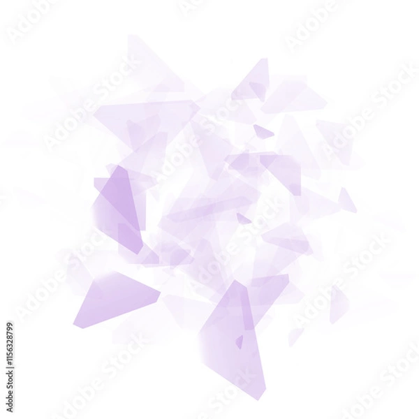 Fototapeta Abstract transparent fragments