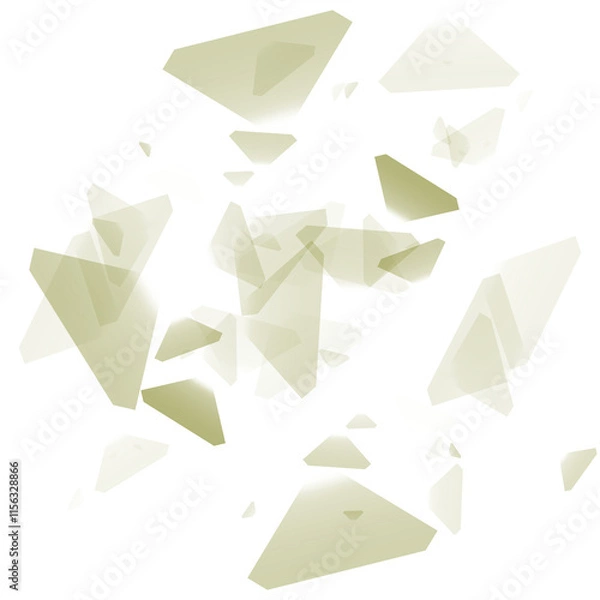 Fototapeta Abstract transparent fragments