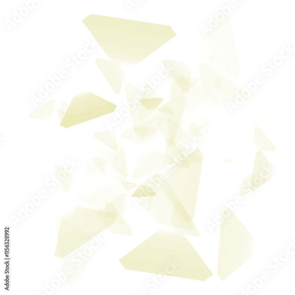 Fototapeta Abstract transparent fragments