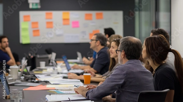 Fototapeta Agile Methodologies: Smart businesses often implement agile practices in their operations, particularly in product development, marketing, and project management.