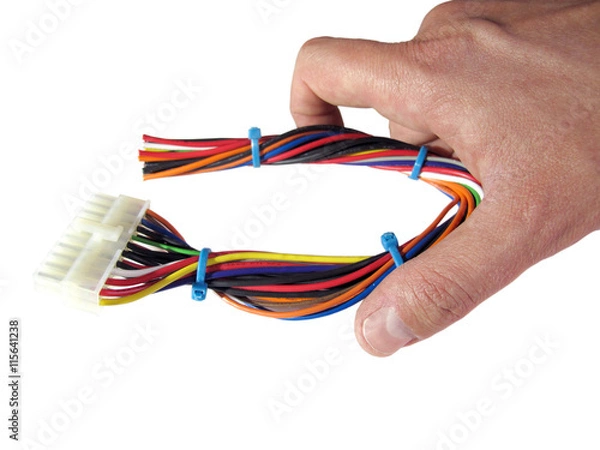 Fototapeta PSU power cable