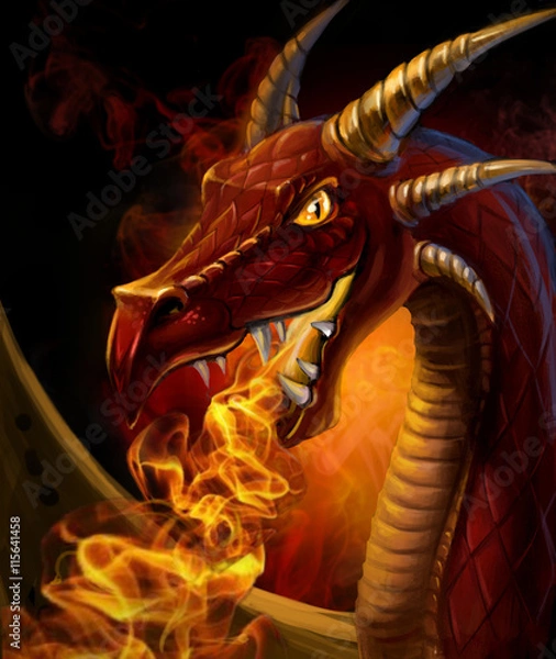 Obraz the Dragon