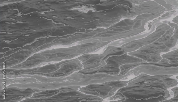 Fototapeta Abstract Wave Pattern Green Grey Texture