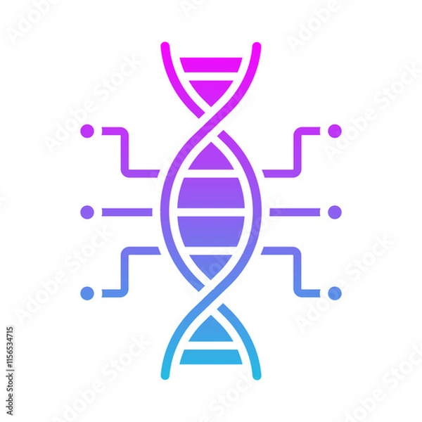 Fototapeta Dna Icon