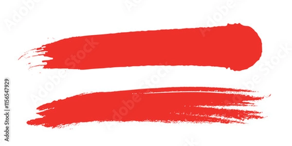 Fototapeta 正月素材、ブラシタッチ