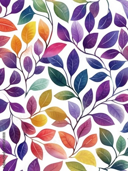 Obraz Abstract Seamless Textured Watercolor Pattern Background Fluid Design Gradient