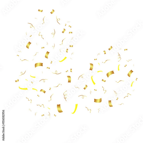 Obraz Flying Golden Confeti