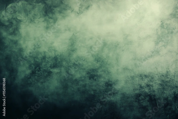 Fototapeta Dark green gradient background