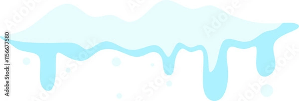 Fototapeta snow caps