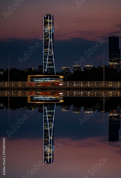 Obraz tower at night
