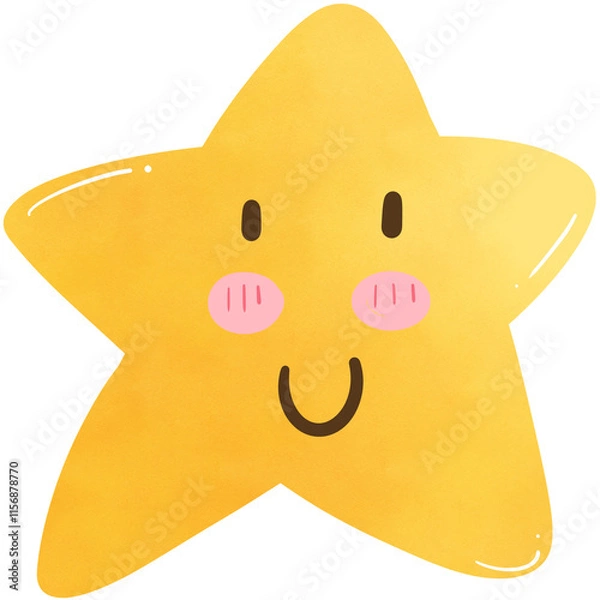 Fototapeta Star cartoon