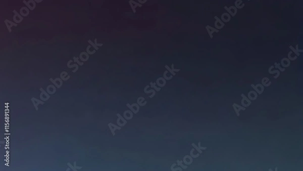 Fototapeta A blurred, grainy abstract background with a gradient from dark purple to light teal