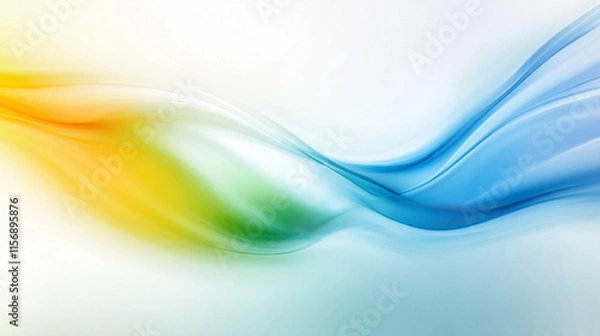 Fototapeta abstract colorful wave, abstract colorful background