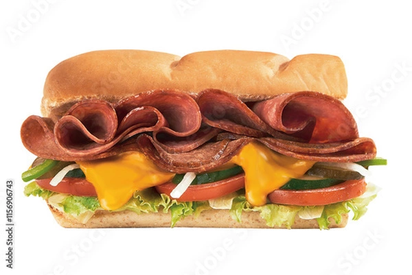 Obraz Sandwiches Cheesse Burger