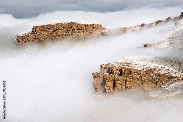 Obraz Rocks among the clouds