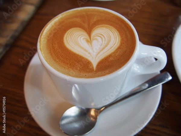 Obraz カフェラテアート