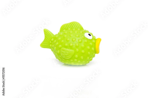 Obraz fish toy isolated on white