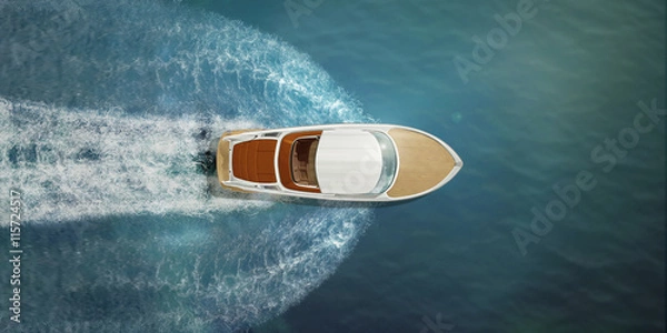 Obraz Łódź prędkości