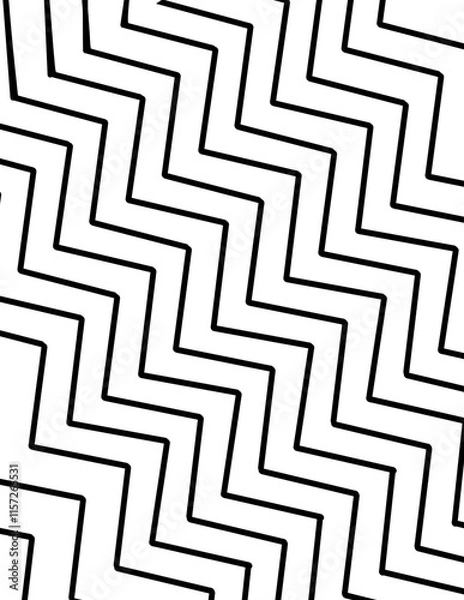 Fototapeta Line Pattern Drawing And Design