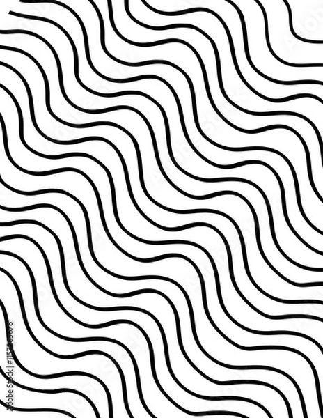 Fototapeta Line Pattern Drawing And Design